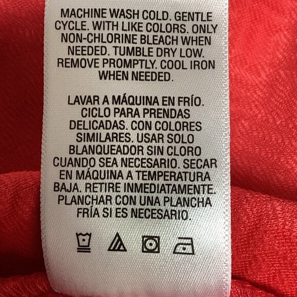 Bundle of 2 Jaclyn Smith Short Sleeve Knit Tops 2XL Blue & Red NWT #169H - Picture 11 of 11